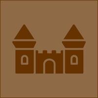 kasteel vector pictogram