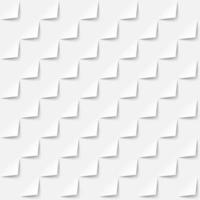 witte abstracte achtergrond 3D-papierstijl, naadloos patroon vector