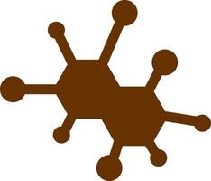 molecuul vector pictogram