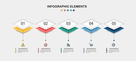 infographic ontwerp bedrijfssjabloon vector