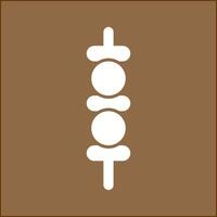 kebab vector pictogram