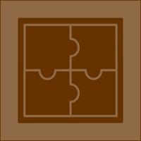 puzzel vector pictogram