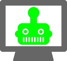 kunstmatig bot vector icoon
