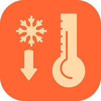 thermometer vector pictogram