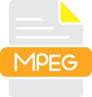 mpeg vector icoon