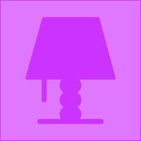 lamp vector icoon