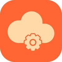 cloud computing vector icon