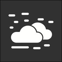 wolk vector pictogram