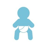 pictogram babypopulatie vector