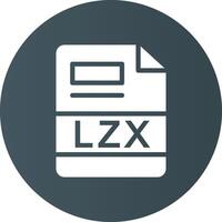 lzx creatief icoon ontwerp vector