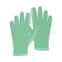 latex handschoenen bescherming vector