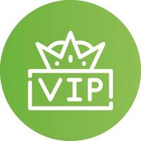 vip creatief icoon ontwerp vector