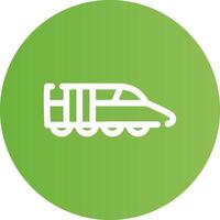 trein creatief icoon ontwerp vector