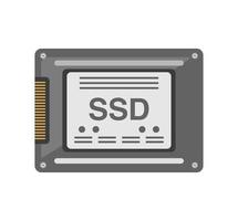 ssd-kaartcomputer vector