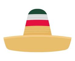Mexicaanse hoed illustratie vector