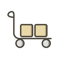 Vector Trolley pictogram