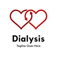 dialyse ontwerp logo sjabloon illustratie vector