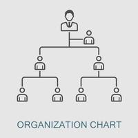 organisatorisch leiderschap vector