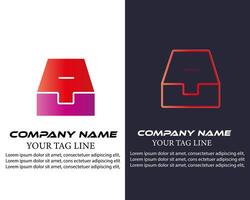 uniek logo ontwerp sjabloon vector