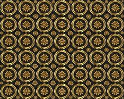een behang patroon met een ontwerp dat zegt zonnebloemen Aan het. vector