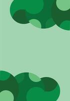 abstract Golf groen verticaal achtergrond vector