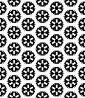 zwart en wit naadloos abstract patroon. achtergrond en achtergrond. grijswaarden sier- ontwerp. vector