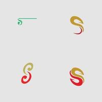 letter s logo sjabloon vector pictogram ontwerp