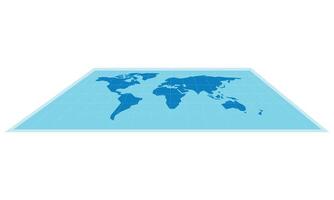 reizen wereld kaart illustratie Aan wit achtergrond vector