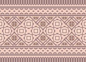 een mooi textiel digitaal ontwerp reeks van damast mughal paisley sier- ikat etnisch kruis steek patroon decor grens retro luxe stijl behang geschenk kaart kader voor Dames kleding voorkant terug dupatta vector