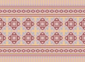een mooi meetkundig etnisch oosters patroon traditioneel Aan wit achtergrond.aztec stijl,borduurwerk,abstract,vector,illustratie.ontwerp voor textuur, stof, kleding, verpakking, decoratie, tapijt, print. vector