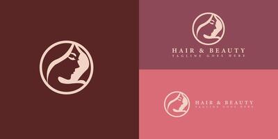 creatief silhouet vrouw gezicht icoon met Gesloten ogen in luxe goud kleur geïsoleerd Aan meerdere achtergrond kleuren. de logo is geschikt voor cosmetica, schoonheid, Gezondheid, en mode thema's logo ontwerp vector