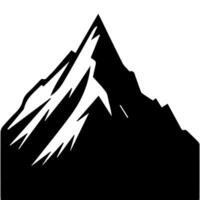 montain schets afbeeldingen. vector illustratie en logo