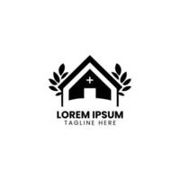 creatief huis slim logo detaillering met schoon achtergrond vector