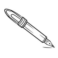elegant hand- schrijven schets icoon in vector formaat voor leerzaam ontwerpen.