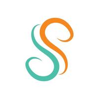 letter s logo pictogram ontwerpsjabloon elementen vector