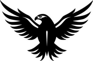 adelaar - minimalistische en vlak logo - vector illustratie
