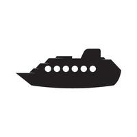 schip pictogram vector