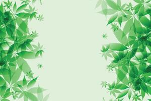 groen marihuana blad vector vector marihuana blad achtergrond beeld marihuana blad illustratie