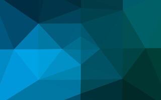 lichtblauwe vector driehoek mozaïek dekking.