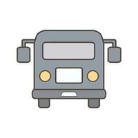 Vector luchthaven bus pictogram