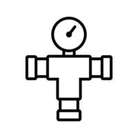 loodgieter pijp icoon vector ontwerp sjabloon gemakkelijk en schoon