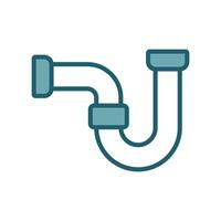 loodgieter pijp icoon vector ontwerp sjabloon gemakkelijk en schoon