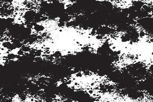 zwart grunge monochroom structuur vector sjabloon voor achtergrond textuur. abstract structuur