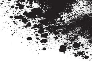 zwart grunge monochroom structuur vector sjabloon voor achtergrond textuur. abstract structuur