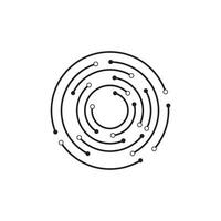 pictogram circuitlijn vector