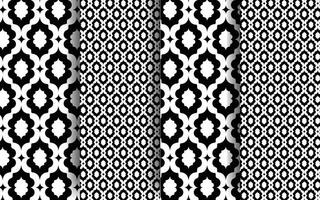 uniek meetkundig patroon ontwerp sjabloon vector