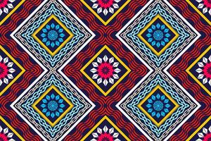 meetkundig etnisch oosters traditioneel kunst patroon.figuur tribal borduurwerk stijl.design voor achtergrond,behang,kleding,inwikkeling,stof illustratie. vector