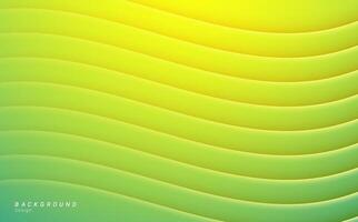 groen glimmend helling Golf lijn abstract vector achtergrond ontwerp