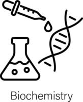 modieus biochemie concepten vector