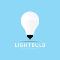 lamp licht logo vector sjabloon illustratie